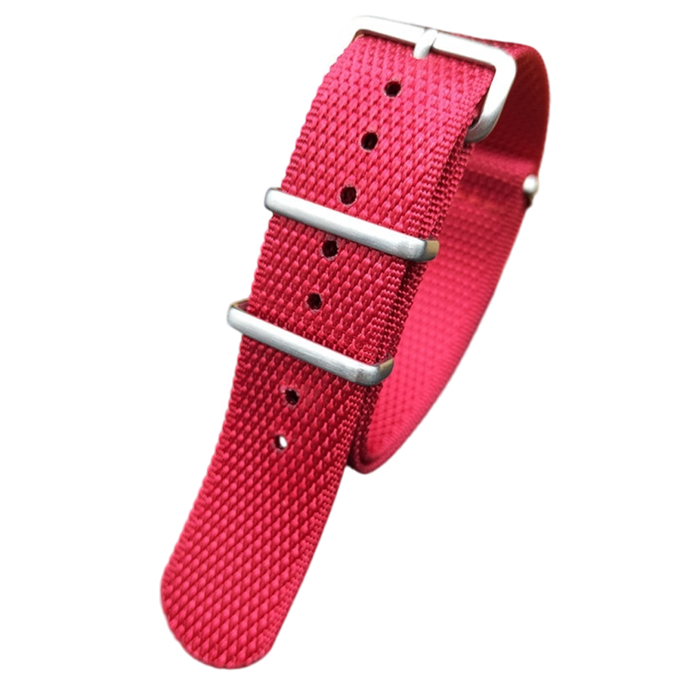 Finding Reliable Watch Strap Manufacturer To Obtain High-Density Parami Texture Nylon Watch Strap Single Piece Suitable For Outdoor Casual Sports Watch Supporting Flexible Custom Design Production Red Nylon Straps