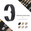 Wholesale Hot Selling High Quality Luxury Stripe 304L SS Metal Wrist Watch Strap For Waterproof Quartz Watches