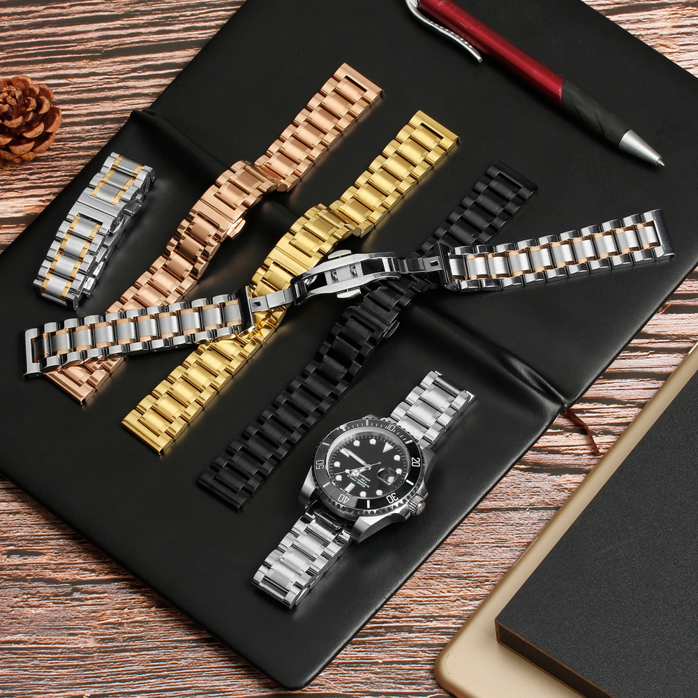 Gold Metal Watch Strap