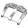 Hot Selling High Grade Brushed 316L SS Embossed Fish Patteren Watch Buckle 20/22/24mm Watch Clasp