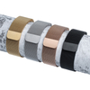 Customizable 16mm To 22mm Milanaise Mesh Metal Watch Strap Crafted From Premium 304L Stainless Steel Featuring A Secure Magnetic Clasp Closure System
