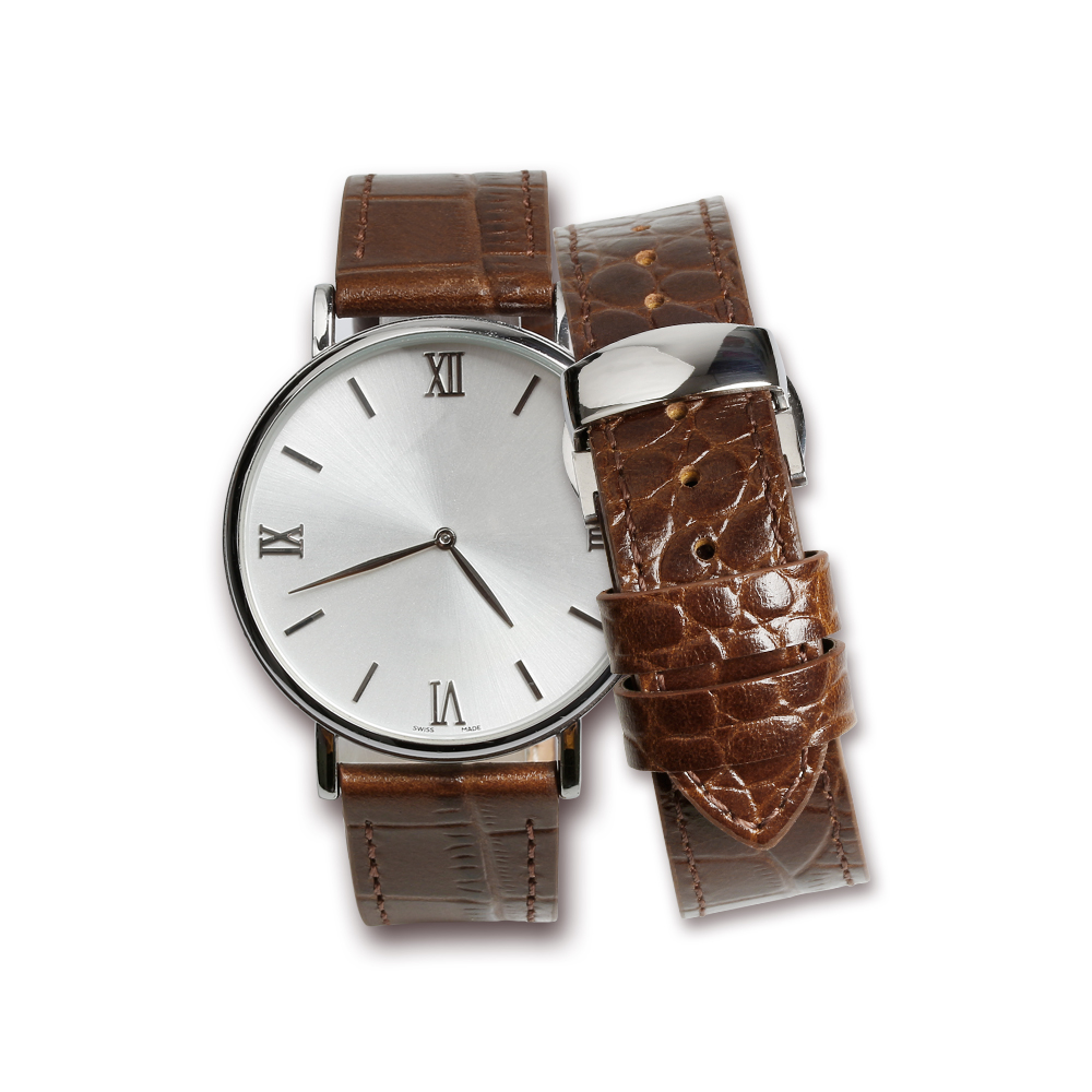 Premium Genuine Leather WatchBand Manufacturer Producing Exquisite Alligator Grain Patterns For Luxury Timepiece Brands Requiring High Quality OEM And ODM Manufacturing Services
