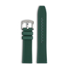 Custom Premium Green FKM Fluorine Rubber Watch Band Embossed 3D Watch Strap for OMEGA Watch From CHWSM Factory