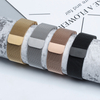 Popular Milanaise Custom 16/18/20/22mm Mesh Metal Watch Strap 304L Stainless Steel Wrist Band Bracelets Straps With Magnetic Clasp