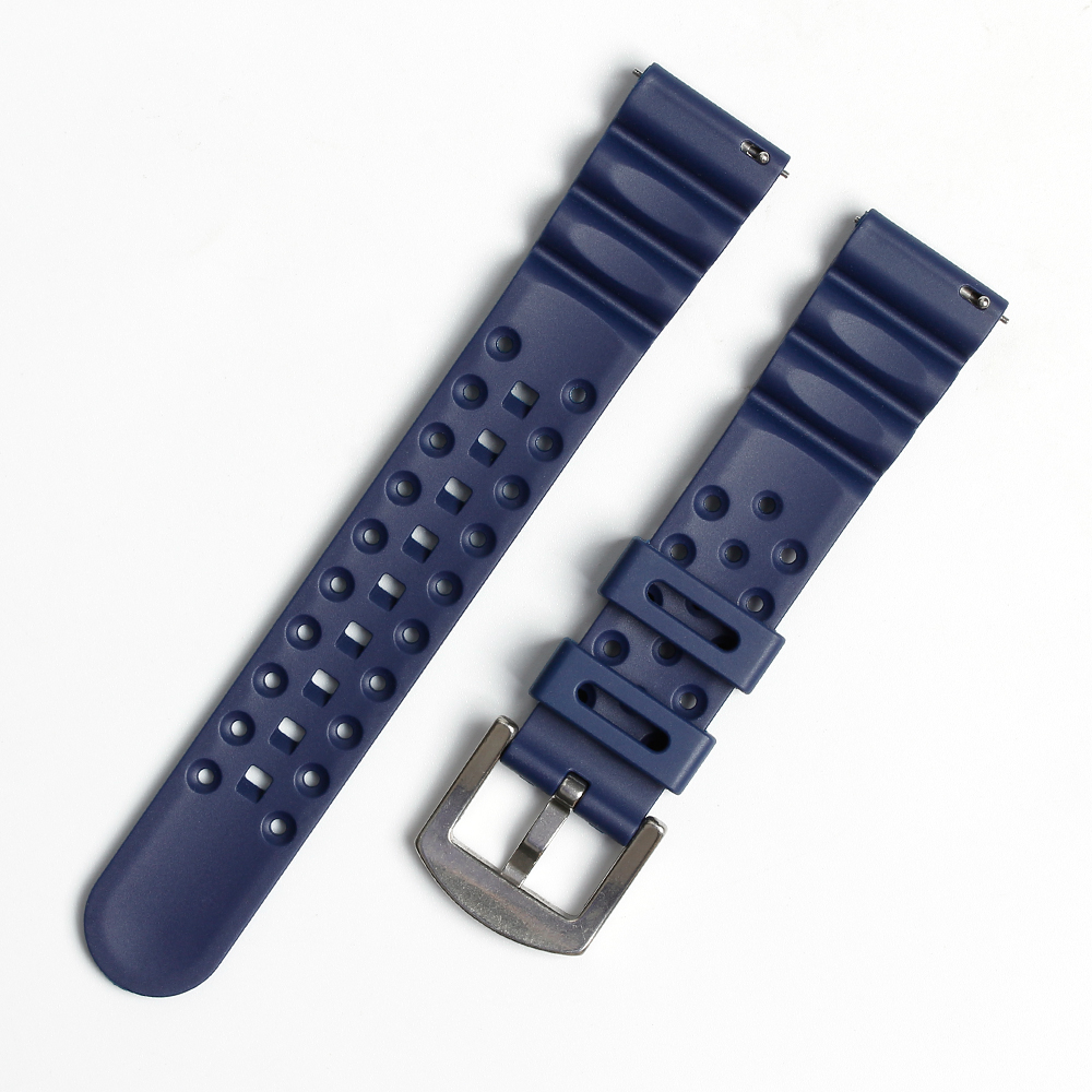 Eco-Friendly Sustainable TPSIV Watch Band Utilizing Innovative Molecular Cross-Linking For Enhanced Elasticity And Tear Strength Ideal For Professional Divers And Outdoor Exploration Missions