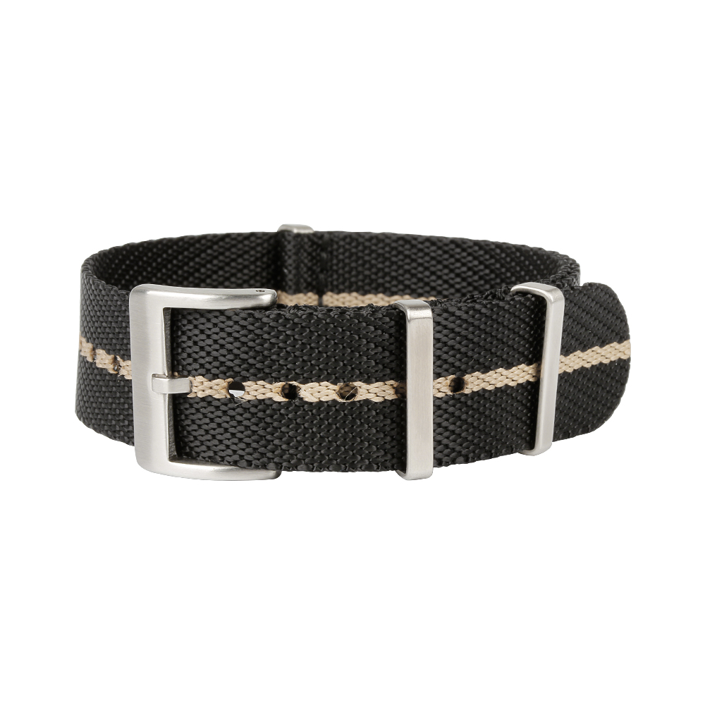 Professional B2B Factory Manufacturing Of High Density Twill Nylon Watch Straps With Brushed Finish Hardware Compatible With Omega And Tudor Watches
