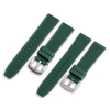 Custom Premium Green FKM Fluorine Rubber Watch Band Embossed 3D Watch Strap for OMEGA Watch From CHWSM Factory