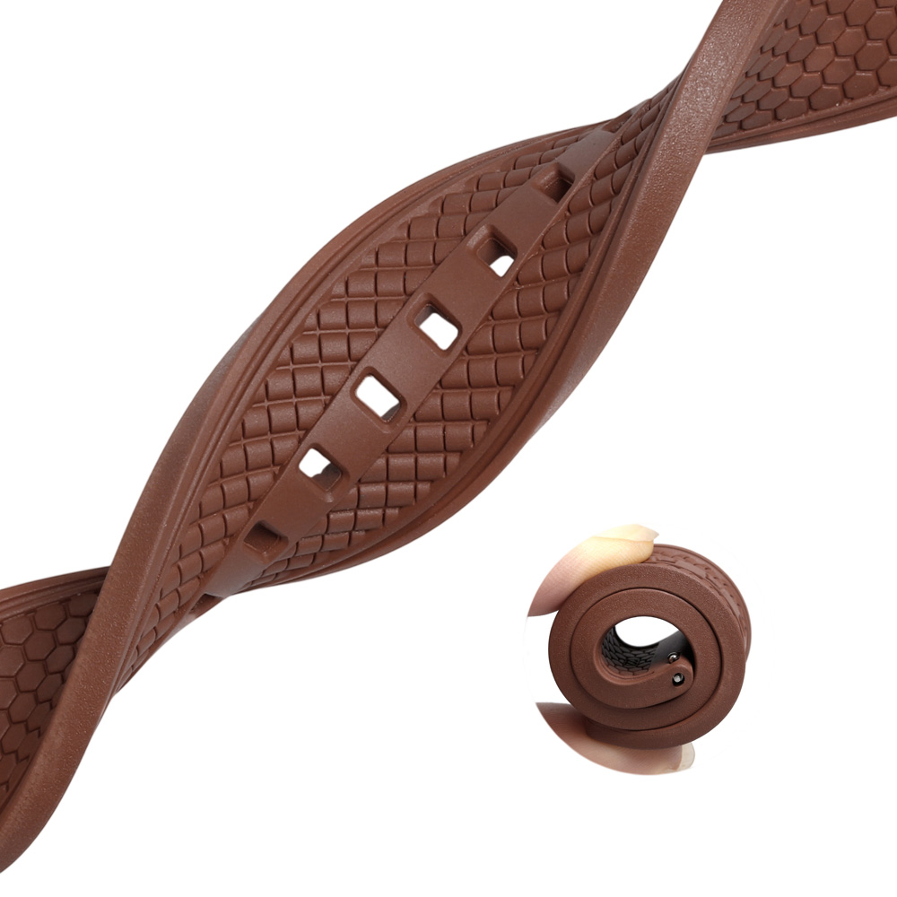 Heavy-Duty Artisan FKM Rubber Watch Band With Sculpted Profile And High-Tensile Strength Supplying Unmatched Longevity For Daily Wear On Premium Steel Sports Watches