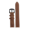 Double Layer 2 Pieces Crazy Horse Genuine Leather Watch Band In 20 And 22mm For Seiko Watches