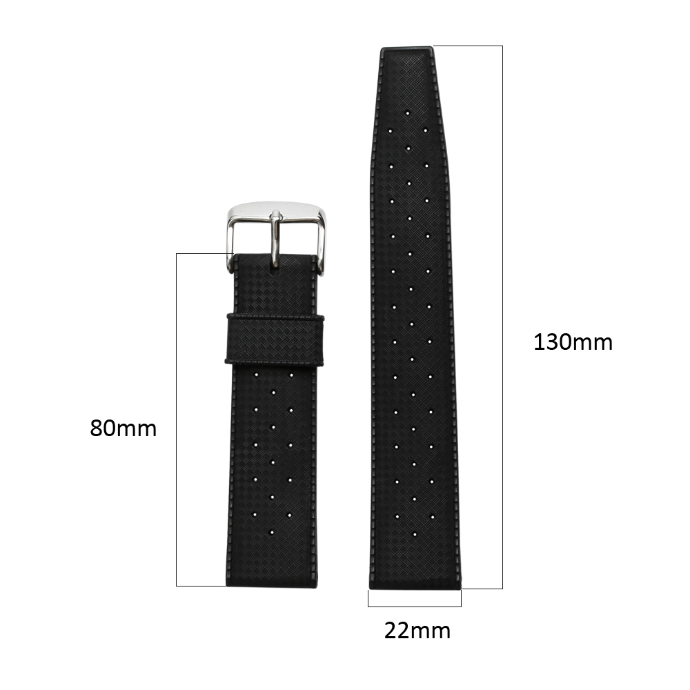 Factory Direct 20mm 22mm Soft TPU Silicone Watch Band Featuring High Elasticity And Sweatproof Design Specifically Tailored For Seiko Prospex And Sports Series