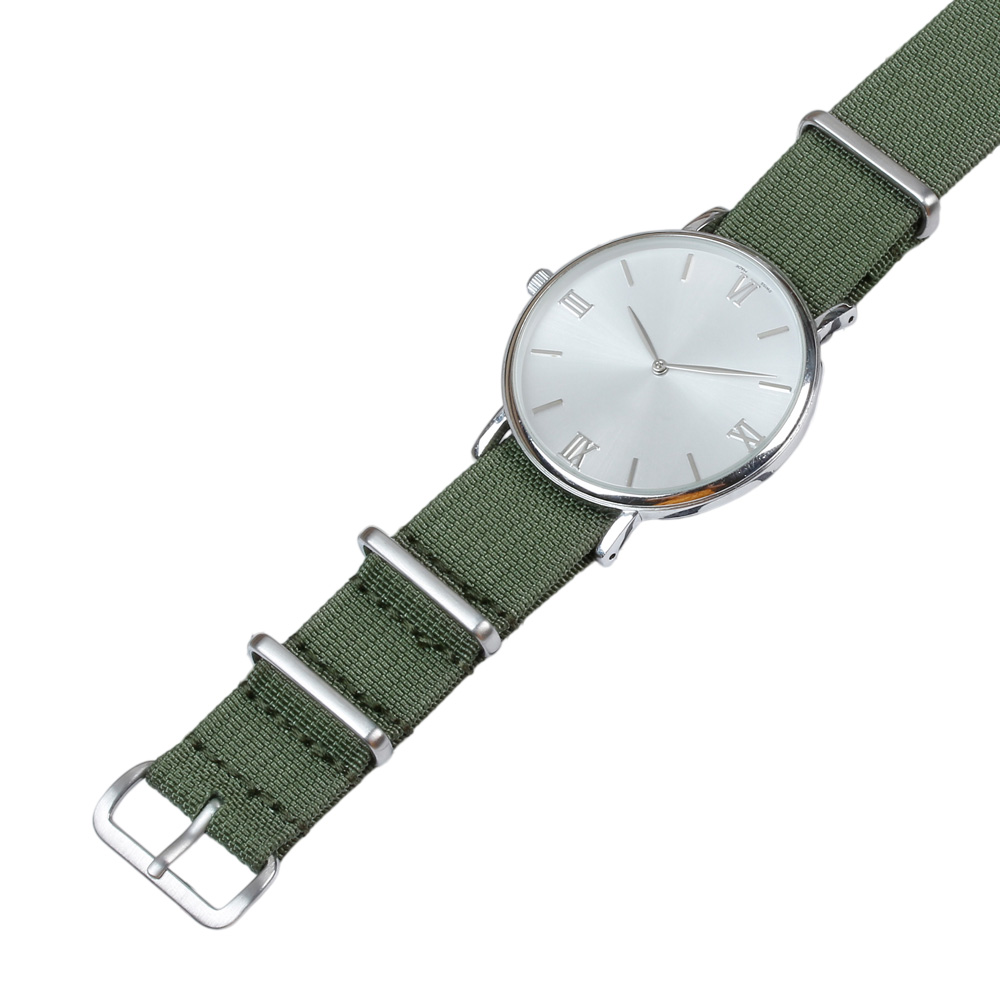 Premium 20mm 22mm Classic Ribbed Nylon Nato Watch Band Featuring Distinctive Textured Weave And Polished Or Brushed 304L Stainless Steel Hardware For Luxury Timepieces