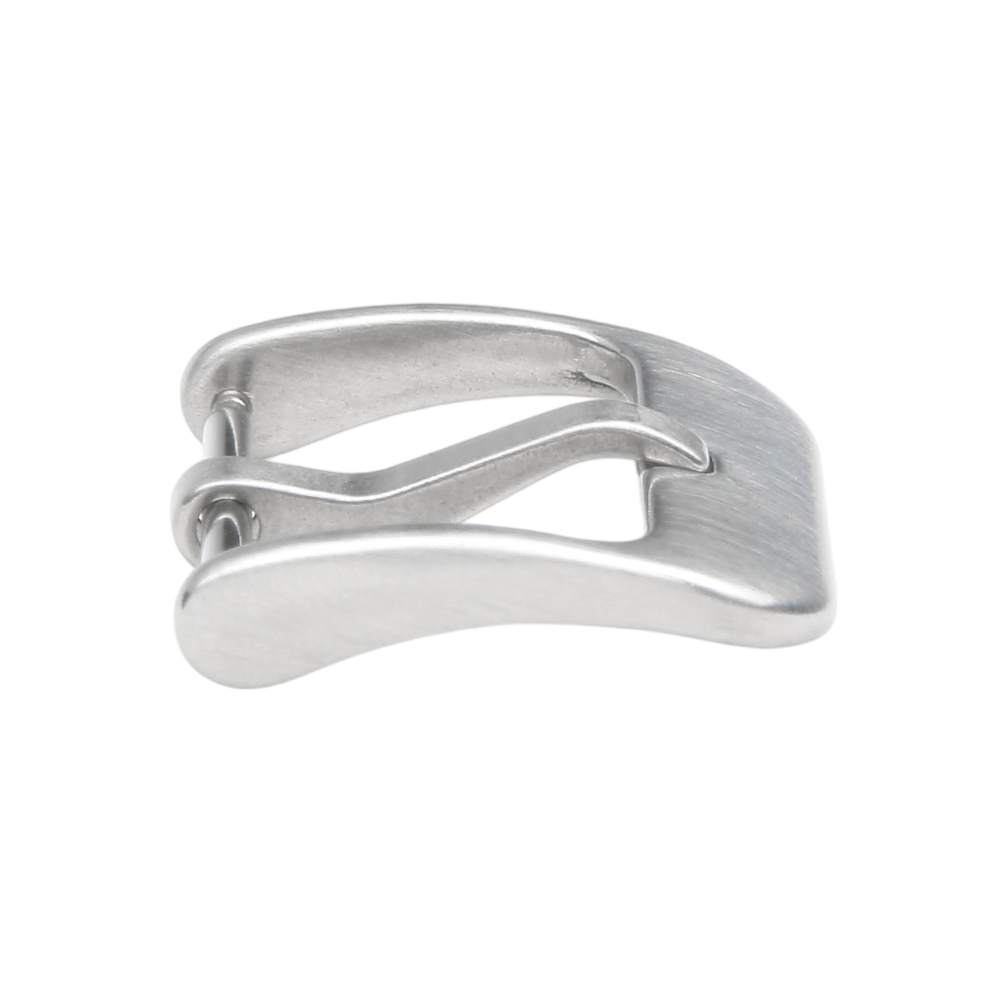 18/20/22mm Silver Brushed Metal Watch Buckle Square Watch Clasps With 3.0mm Tang