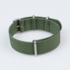 Good Quality Nato Ribbed Nylon Watch Band In 20 And 22mm With Polished And Brushed 304L SS Hardware