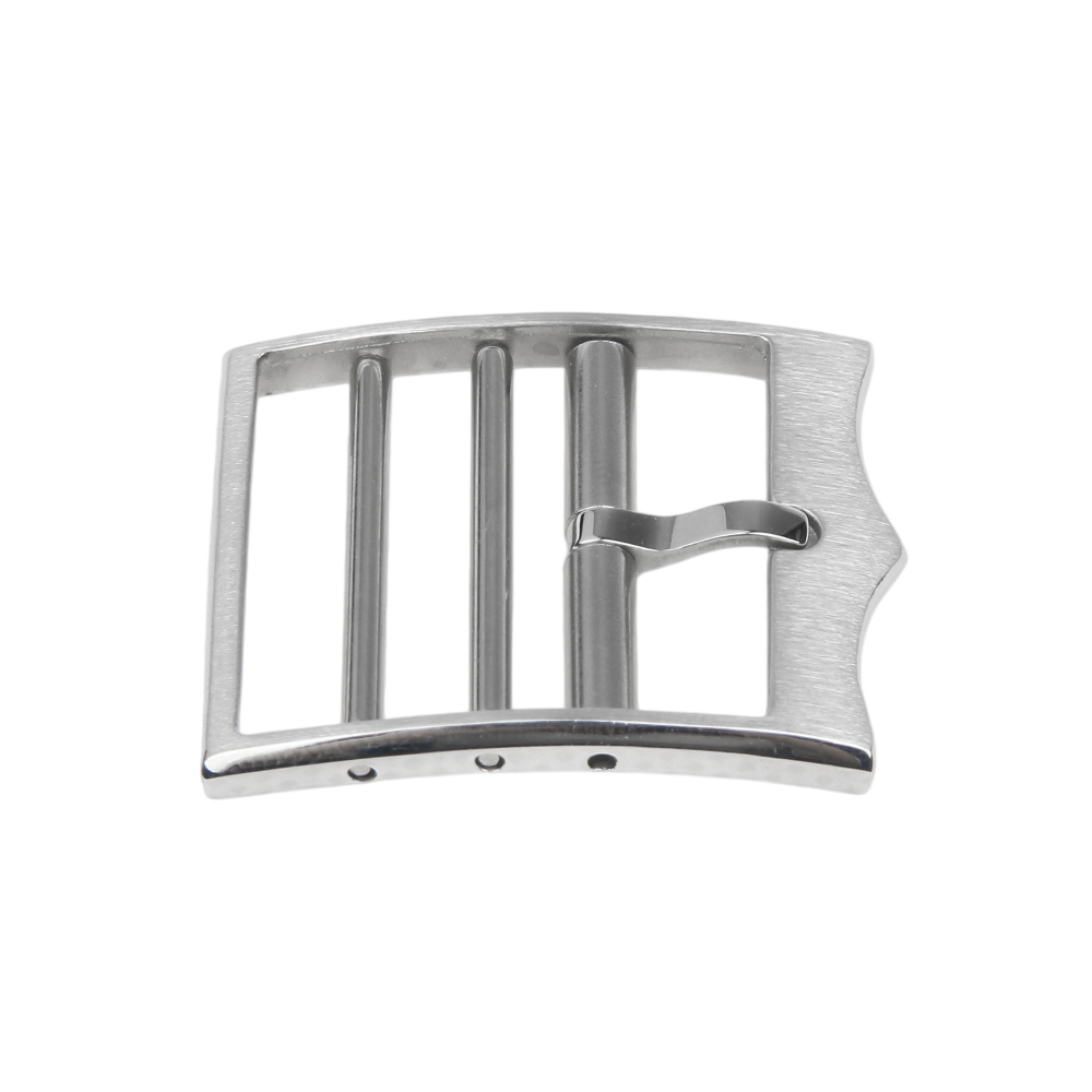 Custom Luxury High Grade Brushed 304L SS Square Watch Buckle In 19mm 21mm For Seiko Watch Parts