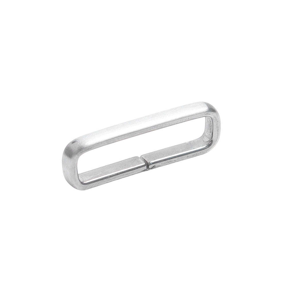 Popular Brushed 304L SS Square Watch Keeper 16mm Watch Loop Metal Ring From Factory Manufacture