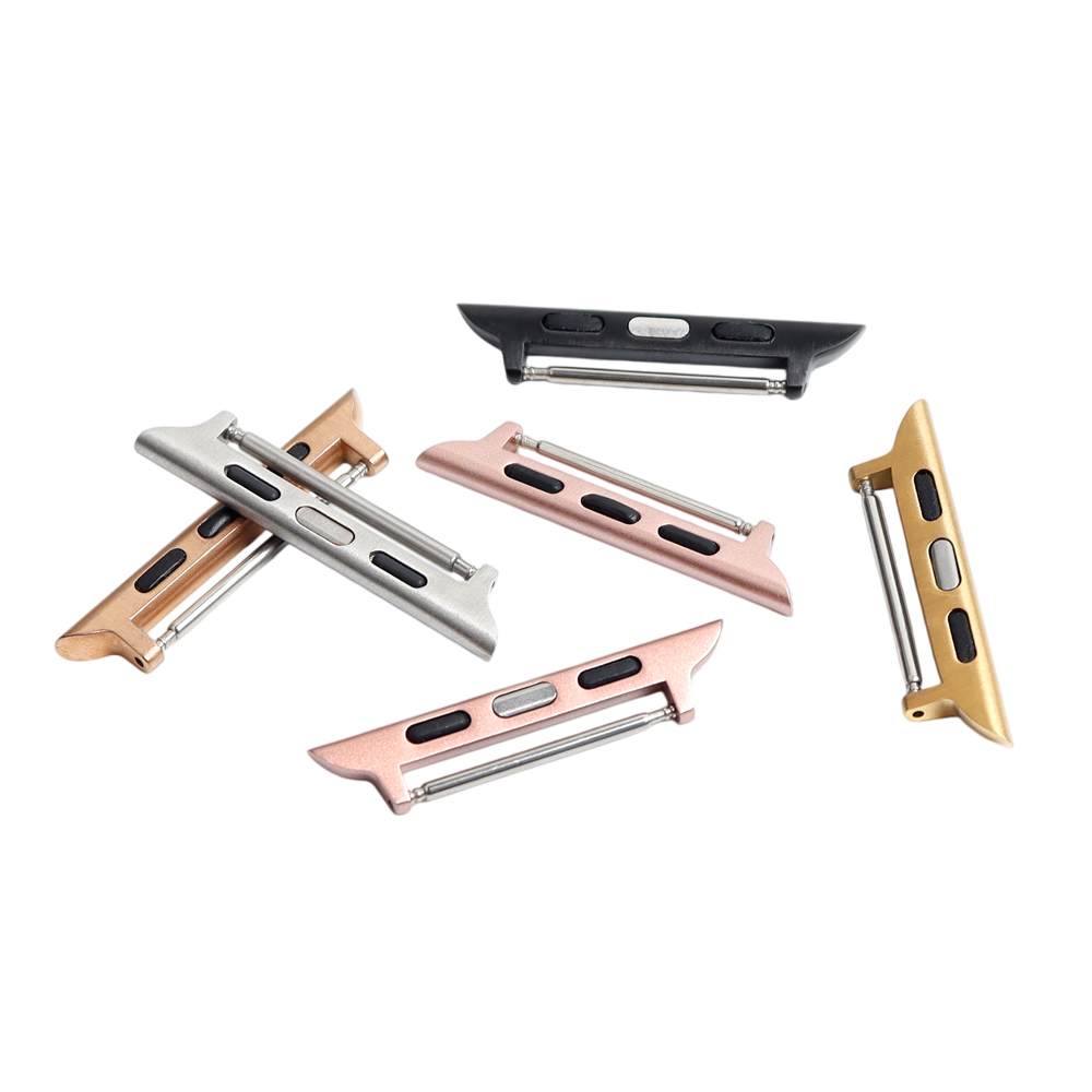 Hot-Sale Different Color High Quality 304L SS Watch Connector In 38/42mm Metal Watch Hardware For Apple Watch