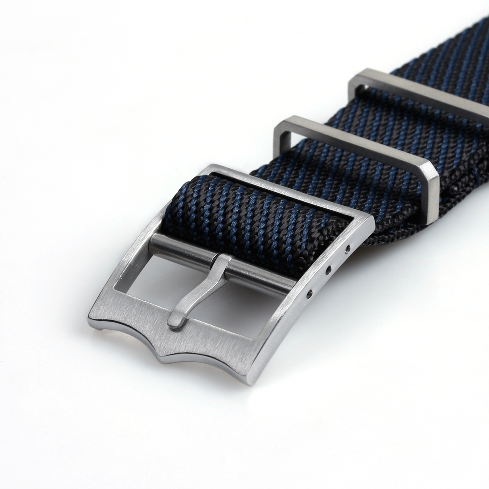 Professional B2B Source Factory Producing Soft Touch Twill Nylon Watch Straps With Precision Engineered Metal Buckles Tailored For Global Wholesale Distribution Networks
