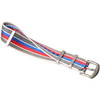 Custom Wholesale 1.4mm Seatbelt Nylon Wrist Watch Bracelet Strap With Brsuhed 304L SS Hardware For OMEGA Watches