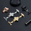 Wholesale 16/18/20/22mm Quick Release Different Color Stainless Steel Butterfly Watch Buckle With 304L/316L SS