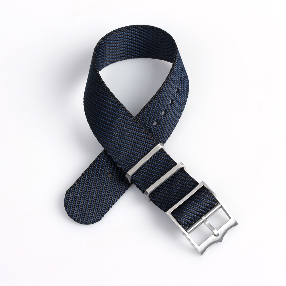 Professional B2B Source Factory Producing Soft Touch Twill Nylon Watch Straps With Precision Engineered Metal Buckles Tailored For Global Wholesale Distribution Networks