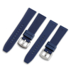 Premium Fluorine-Rubber Watch Strap Engineered For Everyday Swimmers And Ocean Travelers Who Demand Durability Saltwater Resistance And Low-maintenance Luxury