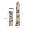 Popular 2 Pieces Sailcloth Watch Strap With Brushed 304L SS Buckle And Quick Release Spring Bar