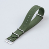 Good Quality Nato Ribbed Nylon Watch Band In 20 And 22mm With Polished And Brushed 304L SS Hardware