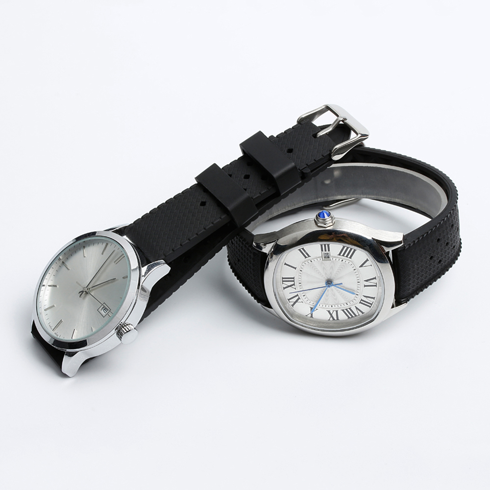 Factory Manufacture Popular Soft TPU Silicone Wrist Watch Band With 20 And 22mm