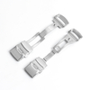 CHWSM Custom Silver Metal Watch Buckle 20/22/24mm Butterfly Buckles For Stainless Steel Watch Strap