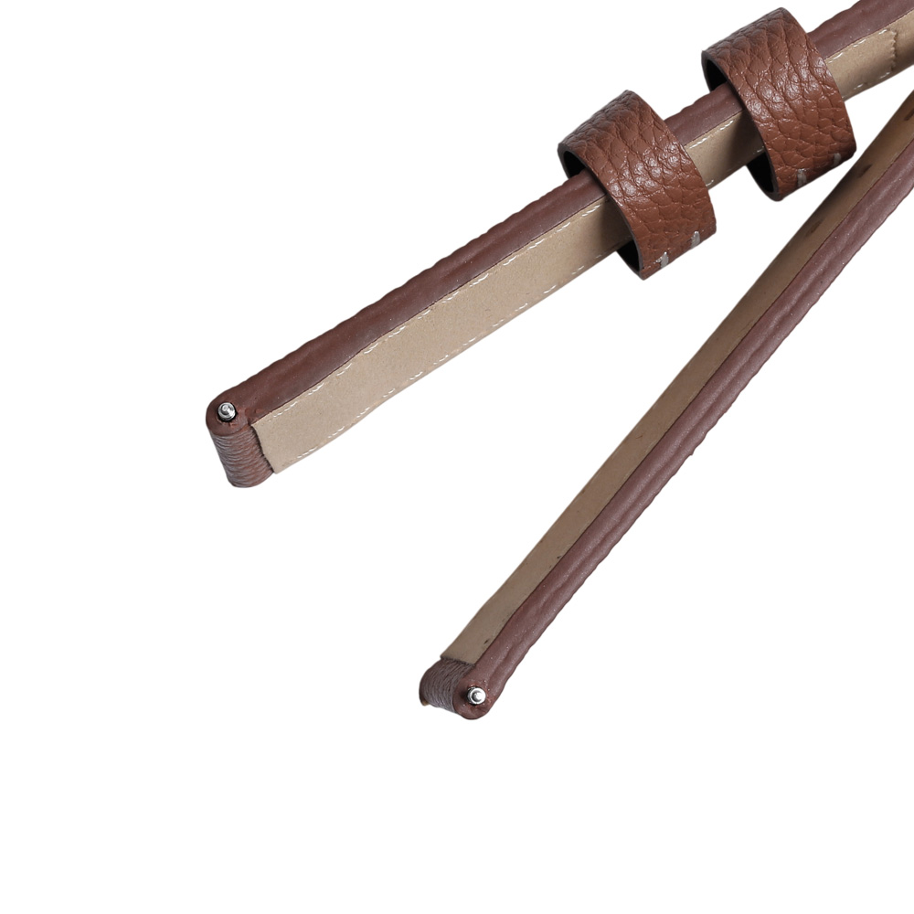 Bespoke Artisan Lychee Grain Genuine Leather Watch Straps in Adjustable Long and Short Lengths for Luxury Heritage Watches and Next-Gen Smartwatch Customization Solutions