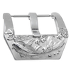 Hot Selling High Grade Brushed 316L SS Embossed Fish Patteren Watch Buckle 20/22/24mm Watch Clasp