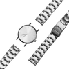 Premium Wholesale 304L Stainless Steel Luxury Stripe Watch Strap With Universal Quick Release Fit For High-End Waterproof Quartz Timepiece Collections