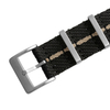 Professional B2B Factory Manufacturing Of High Density Twill Nylon Watch Straps With Brushed Finish Hardware Compatible With Omega And Tudor Watches