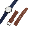 Heavy-Duty Artisan FKM Rubber Watch Band With Sculpted Profile And High-Tensile Strength Supplying Unmatched Longevity For Daily Wear On Premium Steel Sports Watches