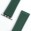 Custom Premium Green FKM Fluorine Rubber Watch Band Embossed 3D Watch Strap for OMEGA Watch From CHWSM Factory