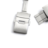 CHWSM Custom Silver Metal Watch Buckle 20/22/24mm Butterfly Buckles For Stainless Steel Watch Strap