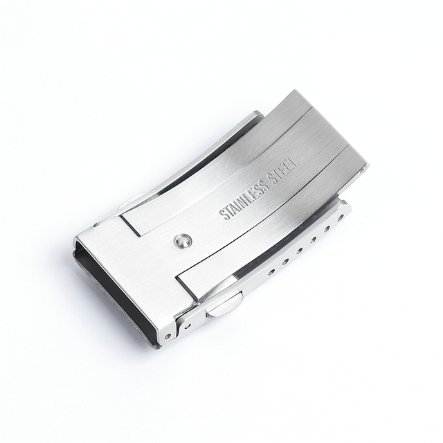 Custom Wholesale New Style 316L SS Butterfly Watch Buckles In 18/20/22mm For Metal Watch Strap From CHWSM Factory