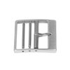 22mm Silver Brushed Flat Metal Watch Buckle 304L SS Watch Clasp For Watch Hardware