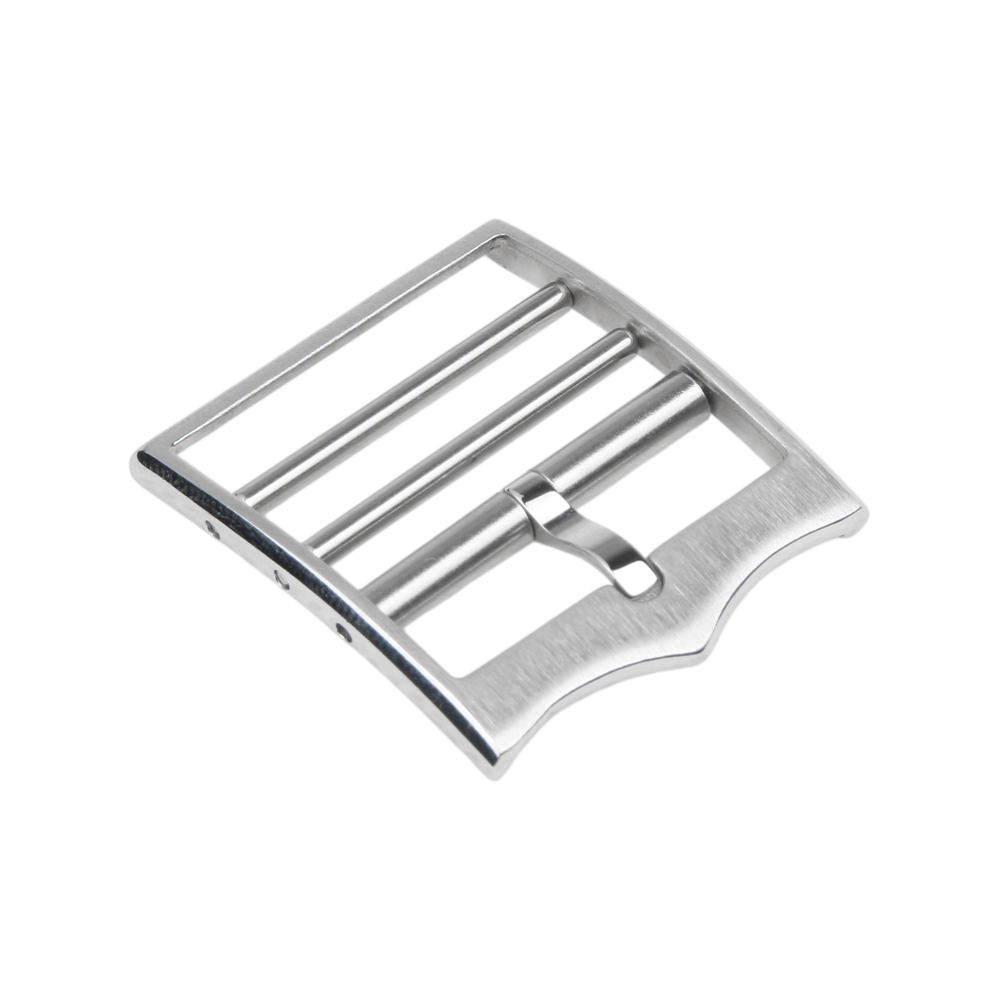 Custom Luxury High Grade Brushed 304L SS Square Watch Buckle In 19mm 21mm For Seiko Watch Parts