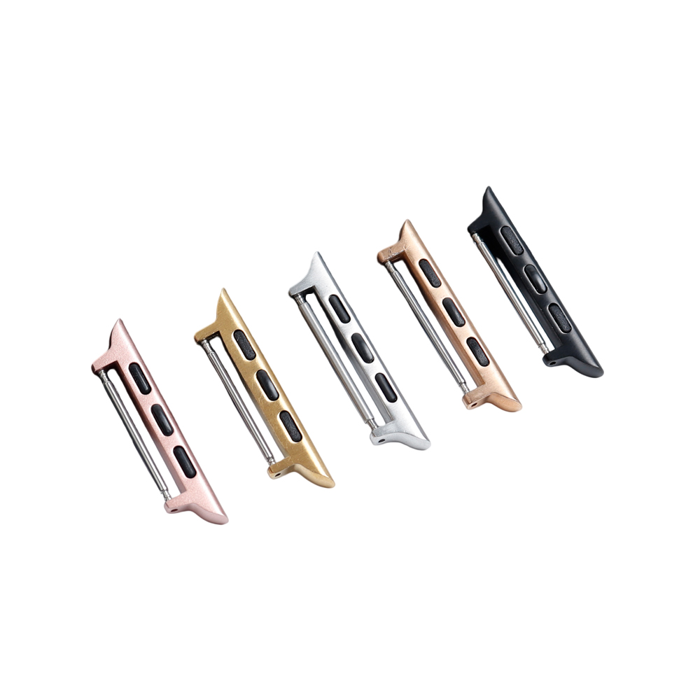 Hot-Sale Different Color High Quality 304L SS Watch Connector In 38/42mm Metal Watch Hardware For Apple Watch