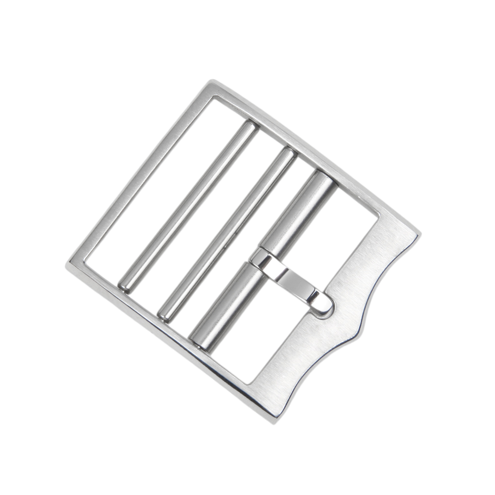 Custom Luxury High Grade Brushed 304L SS Square Watch Buckle In 19mm 21mm For Seiko Watch Parts