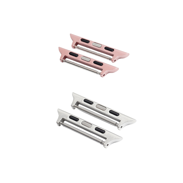 Hot-Sale Different Color High Quality 304L SS Watch Connector In 38/42mm Metal Watch Hardware For Apple Watch