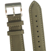 New Design Two Pieces Both-Sided Sailcloth Watch Strap Luxury Green Cordura Wrist Strap With Brushed 304L SS Buckle And Quick Release Spring Bar
