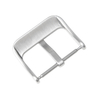 18/20/22mm Silver Brushed Metal Watch Buckle Square Watch Clasps With 3.0mm Tang
