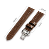 Premium Genuine Leather WatchBand Manufacturer Producing Exquisite Alligator Grain Patterns For Luxury Timepiece Brands Requiring High Quality OEM And ODM Manufacturing Services