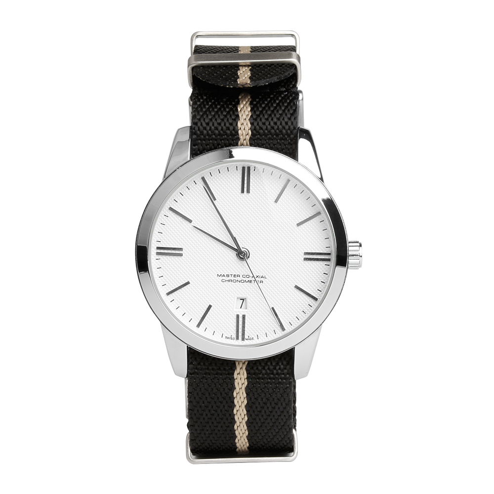 Professional B2B Factory Manufacturing Of High Density Twill Nylon Watch Straps With Brushed Finish Hardware Compatible With Omega And Tudor Watches