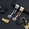 Popular Silver/Black/Gold/Rose Gold Color Metal Watch Buckle 18/19/20/22/24mm Butterfly Buckles From Factory Manufacture
