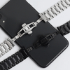 Custom New Style Small Eyehole Shape Metal Watch Bracelet Brushed 304L SS Watch Strap For IWC Watch Series
