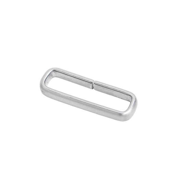 Popular Brushed 304L SS Square Watch Keeper 16mm Watch Loop Metal Ring From Factory Manufacture