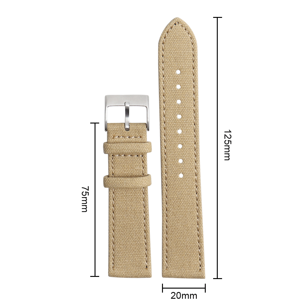 Custom Canvas Watch Bands
